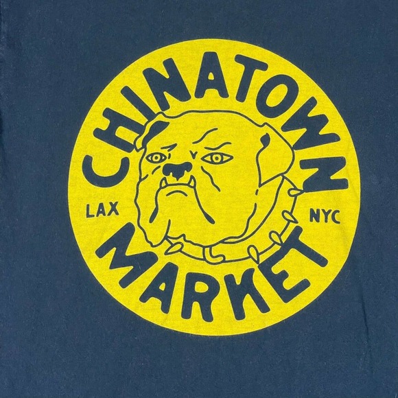 Chinatown Market T‎ Shirt Adult Small Graphic Print Short Sleeve Crew Neck Black - Picture 2 of 8